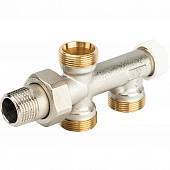 Блок с нижней подводкой LUXOR M351/A для двухтрубной системы, евроконус