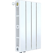 Радиатор биметаллический RIFAR SUPReMO VENTIL 500 SVL 4 секции нижнее левое подключение (белый RAL 9016)