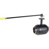 Кран шаровой стальной БРОЕН Балломакс с/с DN 150 PN 25 для теплоснабжения полный проход с рукояткой