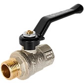 Кран шаровой BUGATTI Oregon (ручка-рычаг алюминий) внут-нар резьба 1/2