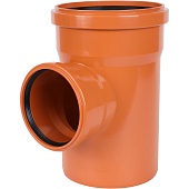 Тройник Sinikon D160 x 110 x 87° для нар. канализации