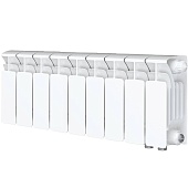 Радиатор биметаллический RIFAR BASE VENTIL 200 BVL 9 секций нижнее левое подключение (белый RAL 9016)