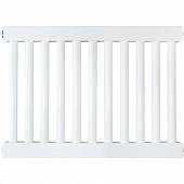 Трубчатый стальной радиатор КЗТО РС 1-500-11 секций 1/2 боковое подключение RAL9010