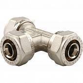 Тройник TIEMME (16х2.0) для металлопластиковых труб винтовой