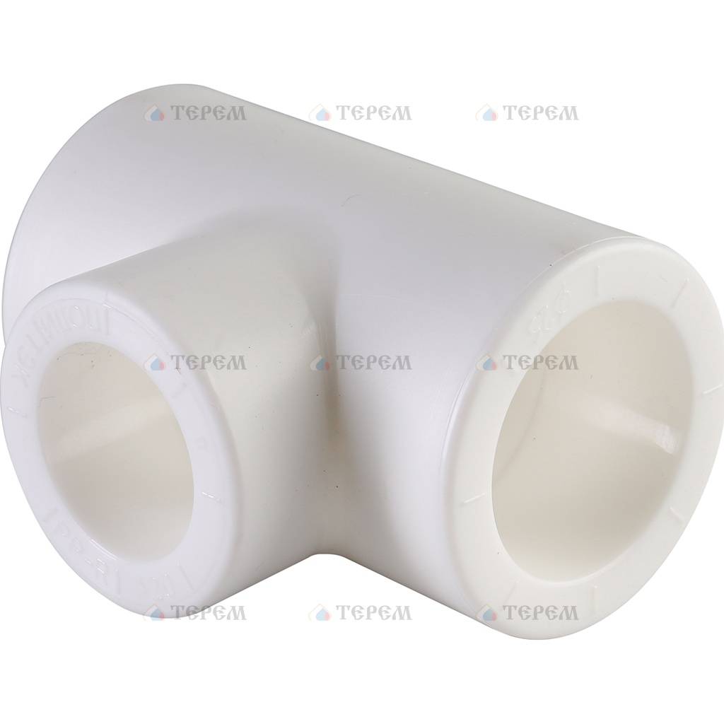 Политэк 25х20х25 Тройник переходной для полипропиленовых труб под ...
