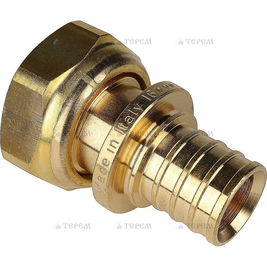 STOUT Переходник с накидной гайкой 20xG 3/4\" для труб из сшитого ...