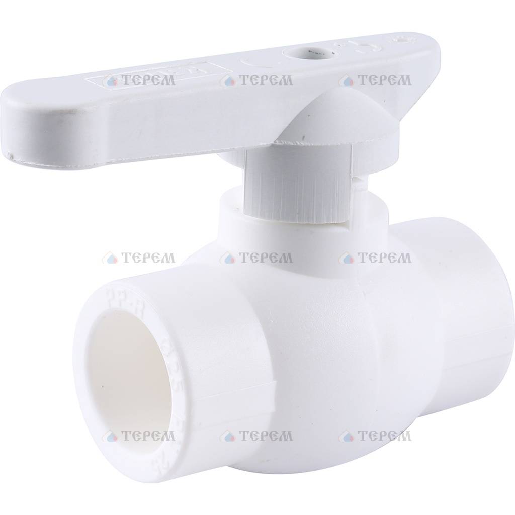 Kalde d=25 Кран шаровой для полипропиленовых труб под штукатурку (цвет ...