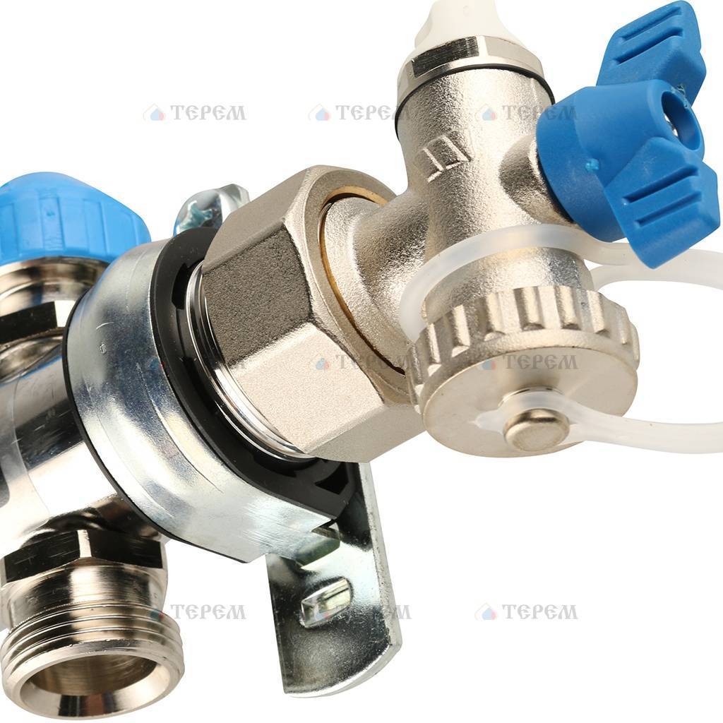 REHAU Распределительный коллектор HKV-D на 2 контура (нерж .сталь ...