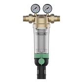 F76S-3/4С Фильтр тонкой очистки с обратной промывкой DN20 (3/4) 100мк на холодную воду ХК F76S-3/4С