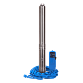 Насос скважинный с плавным пуском AQUARIO (встр.конд, каб.60м) ASP1,8E-63-90(P)