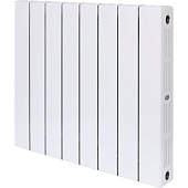 Радиатор биметаллический RIFAR SUPReMO 500 8 секций боковое подключение (белый RAL 9016)
