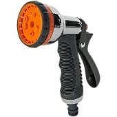 Пистолет BELAMOS металлический, мягкая ручка, 8 струй