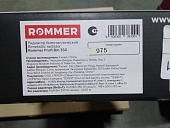 Уцененный товар (сколы на двух ламялях): Радиатор биметаллический ROMMER Profi BM 350 10 секций боковое подключение (BI350-80-80-130) (RAL9016)