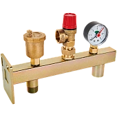 Группа подключения мембранного бака ROMMER 3 бар, 3/4