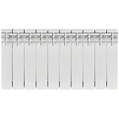 Радиатор алюминиевый ROMMER Profi 350 10 секций (AL350-80-80-080) боковое подключение (RAL9016)