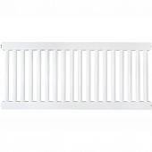 Трубчатый стальной радиатор КЗТО РС 1-500-18 секций 1/2 боковое подключение RAL9010