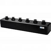 Стальной распределительный коллектор STOUT SDG-0017 3(5) отопительных контура, в теплоизоляции DN 25