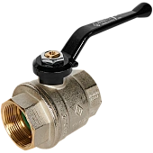 Кран шаровой BUGATTI Oregon (ручка-рычаг алюминий) внут-внут резьба 1 1/2