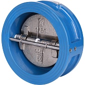 Обратный клапан двухстворчатый Tecofi CB3448N-EP0125 из чугуна Ду125 Ру16 межфл ст/чуг T=110