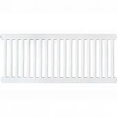 Трубчатый стальной радиатор КЗТО РС 1-500-19 секций 1/2 боковое подключение RAL9010