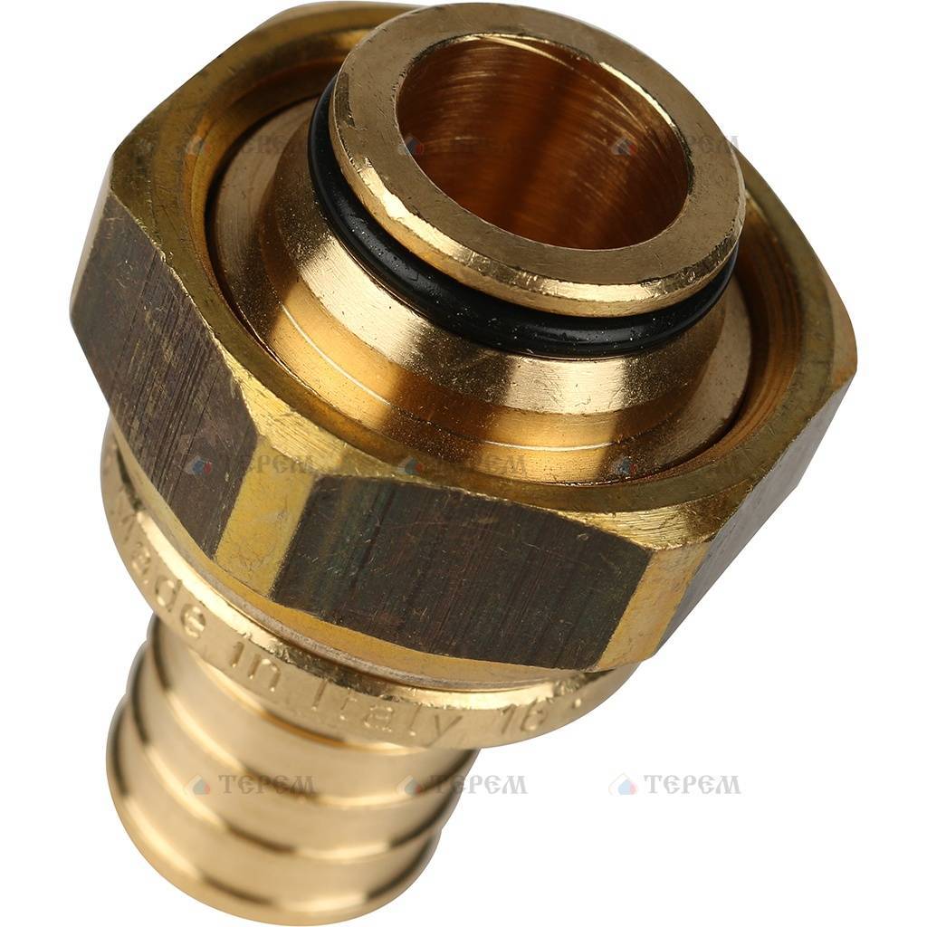 STOUT Переходник с накидной гайкой (евроконус) 20xG 3/4\" для труб из ...