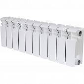 Радиатор биметаллический RIFAR BASE 200 10 секций боковое подключение (белый RAL 9016)