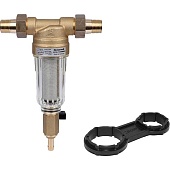 Фильтр самопромывной Honeywell (Resideo Braukmann) 100мк со штуцером