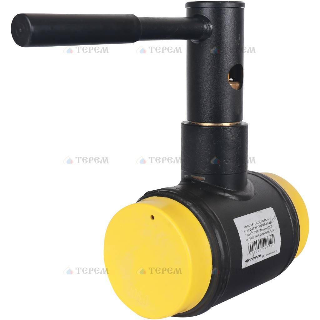 Клапан балансировочный BROEN Venturi DRV ручной сварной DN 100 PN 16 ...