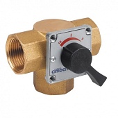 Кран шаровой Cimberio трехходовой смесительный 683 1.1/4 полнопроходной с ручн. управлением PN16 ВВВ