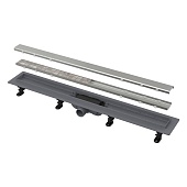 AlcaPlast APZ19-750 AlcaPlast Водоотводящий желоб с порогами для перфорированной решетки или решетки под кладку плитки