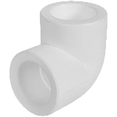Угольник Pro Aqua d= 20 PP-R 90 градусов Белый