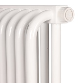 2-х трубчатый радиатор стальной ROMMER RST 2030/08 секций нижнее правое подключение RAL9016