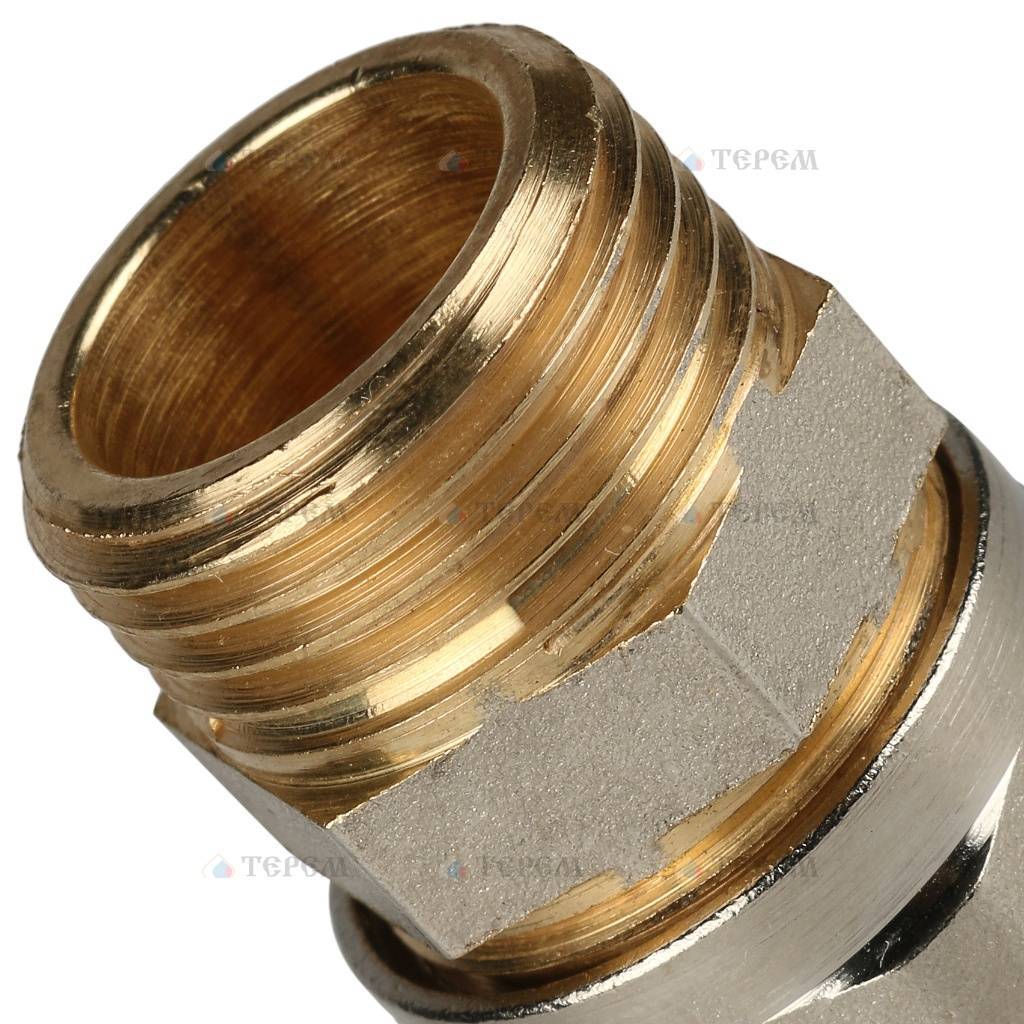 STOUT Переходник с наружной резьбой 1/2\"х16 для металлопластиковых труб ...