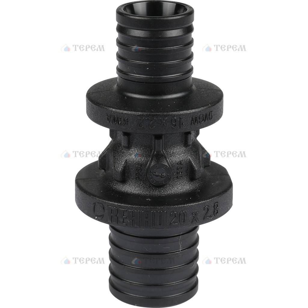 REHAU RAUTITAN Фитинги Муфта соединительная переходная 20-16 PX для ...