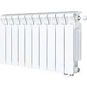 Радиатор биметаллический RIFAR MONOLIT VENTIL 350 MVR 10 секций нижнее правое подключение (белый RAL 9016)