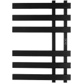 Полотенцесушитель STOUT электрический NEOSOUL quadro 70*50 Черный матовый