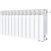 Радиатор биметаллический RIFAR BASE VENTIL 350 BVR 12 секций нижнее правое подключение (белый RAL 9016)