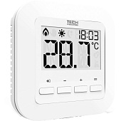Комнатный регулятор проводной (белый) TECH ST-295v3