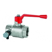 Кран шаровой Cimberio 200 3/4 серии Т14 полнопроходной со сливом PN45 ВВ рычаг