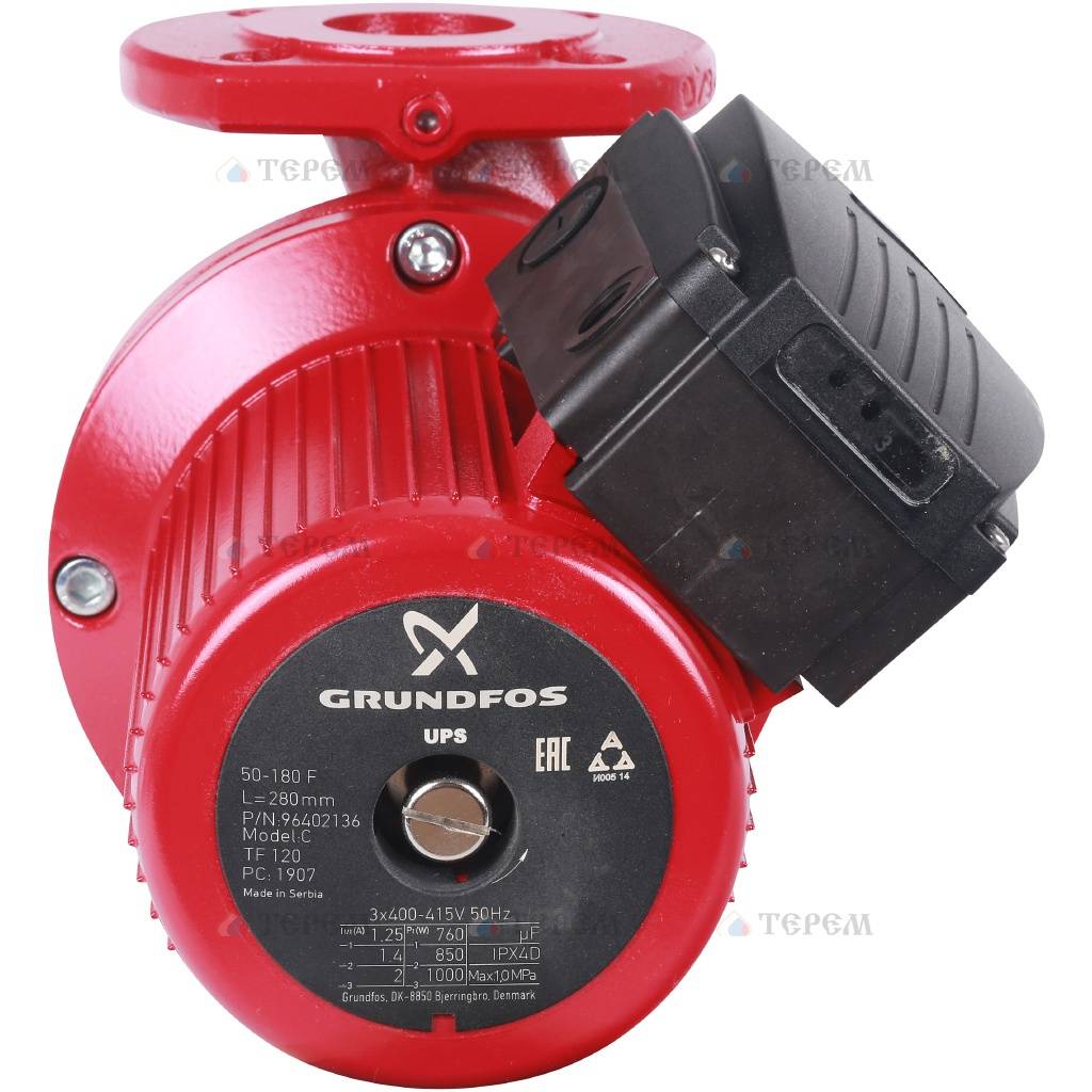 Grundfos Насос UPS 50-180 F – купить в Москве в интернет-магазине Терем