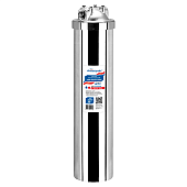 Магистральный фильтр из нержавеющей стали АКВАБРАЙТ подкл. 1 дюйм