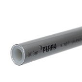 Труба универсальная РЕХАУ RAUTITAN stabil 16.2х2.6 мм, бухта 100 м из сшитого полиэтилена