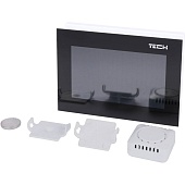 Комнатный регулятор с коммуникацией TECH OPENTHERM + коммуникации WI-FI, черный ST-2801