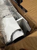 Уцененный товар (повреждение крайней секции): Радиатор биметаллический ROMMER Profi BM 500 6 секции боковое подключение (BI500-80-80-150) (RAL9016)