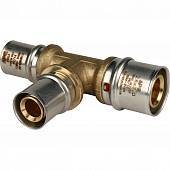 Тройник переходной STOUT 26х20х20 для металлопластиковых труб прессовой