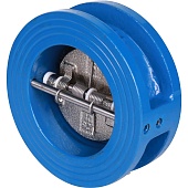 Обратный клапан двухстворчатый Tecofi CB3448N-EP0065 из чугуна Ду65 Ру16 межфл ст/чуг T=110