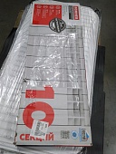 Уцененный товар (сколы, замятия на ламелях крайних секций): Радиатор алюминиевый ROMMER Plus 200 10 секций боковое подключение (RAL9016)