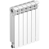 Радиатор биметаллический RIFAR BASE 500 6 секций боковое подключение (белый RAL 9016)