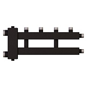 Коллекторы WKD.R.85.2+1 (WKD.R.85 Dubl) Warme Коллектор с гидроразделителем 2+1 контуров потребителей (до 85 кВт)