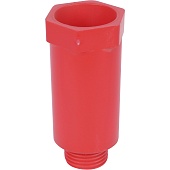 Заглушка OVENTROP при заделке труб под штукатурку, из пластмассы G 1/2 НР